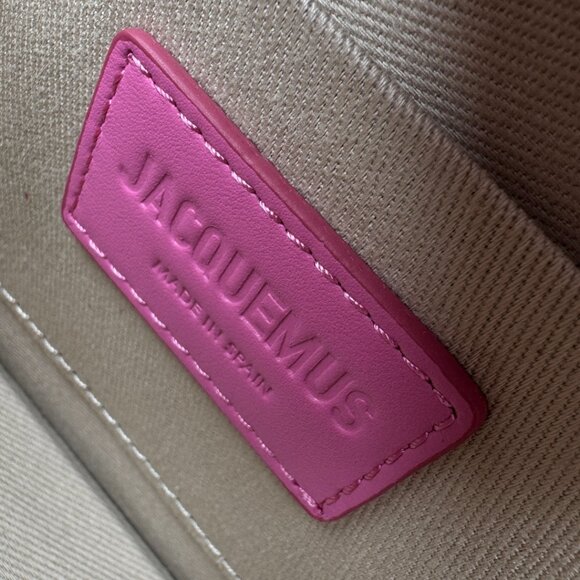 Jacquemus Pink Coiled handbag Le Chiquito Noeud - Picture 9 of 11